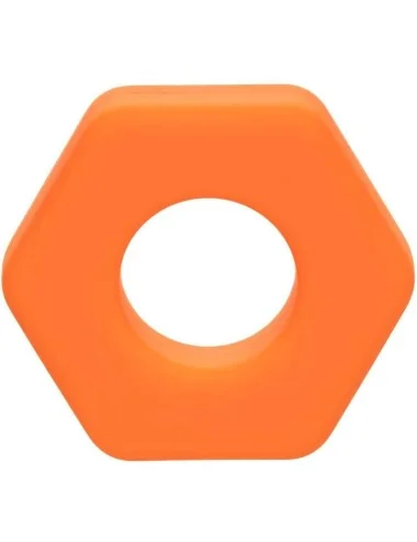 CALIFORNIA EXOTICS - ALPHA PROLONG SEXAGON RING ORANGE
