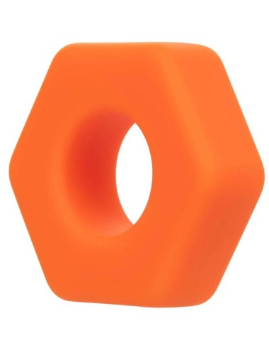 CALIFORNIA EXOTICS - ALPHA PROLONG SEXAGON RING ORANGE