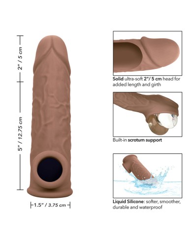 CALIFORNIA EXOTICS - PERFORMANCE MAXX LIFE-LIKE EXTENSION 7 BROWN SKIN
