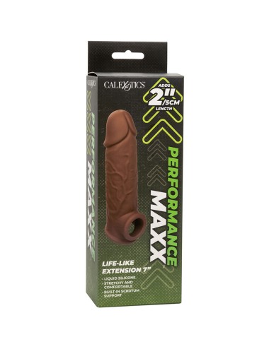 CALIFORNIA EXOTICS - PERFORMANCE MAXX LIFE-LIKE EXTENSION 7 BROWN SKIN