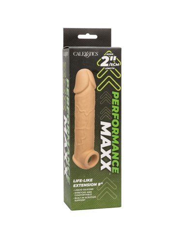 CALIFORNIA EXOTICS - PERFORMANCE MAXX LIFE-LIKE EXTENSION 8 LIGHT SKIN