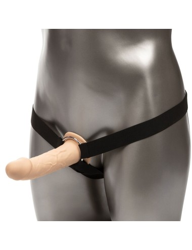 CALIFORNIA EXOTICS - PERFORMANCE MAXX LIFE-LIKE EXTENSION WITH HARNESS LIGHT SKIN