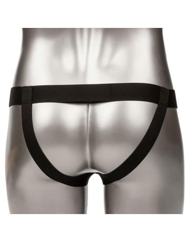 CALIFORNIA EXOTICS - PERFORMANCE MAXX LIFE-LIKE EXTENSION WITH HARNESS BROWN SKIN