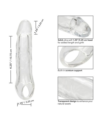 CALIFORNIA EXOTICS - PERFORMANCE MAXX CLEAR EXTENSION 5,5 TRANSPARENT