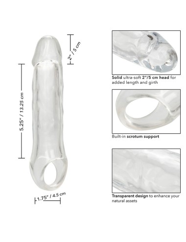 CALIFORNIA EXOTICS - PERFORMANCE MAXX CLEAR EXTENSION 7,5 TRANSPARENT