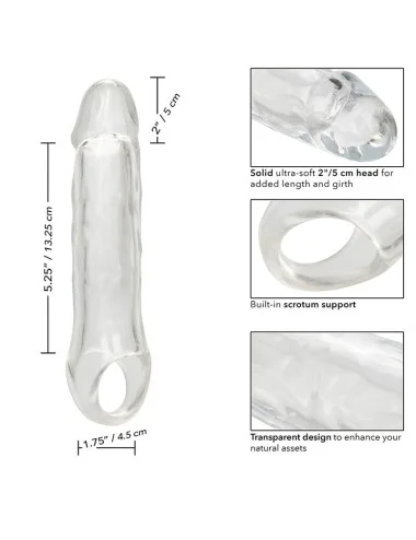 CALIFORNIA EXOTICS - PERFORMANCE MAXX CLEAR EXTENSION 7,5 TRANSPARENT