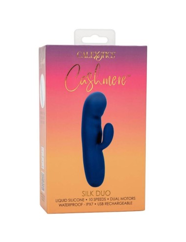 CALIFORNIA EXOTICS - CASHMERE SILK DUO BLUE