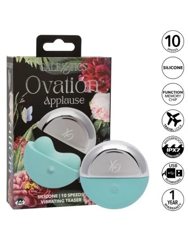 CALIFORNIA EXOTICS - OVATION APPLAUSE STIMULATOR AQUA GREEN