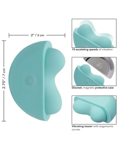 CALIFORNIA EXOTICS - OVATION APPLAUSE STIMULATOR AQUA GREEN