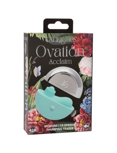 CALIFORNIA EXOTICS - OVATION ACCLAIM STIMULATOR AQUA GREEN