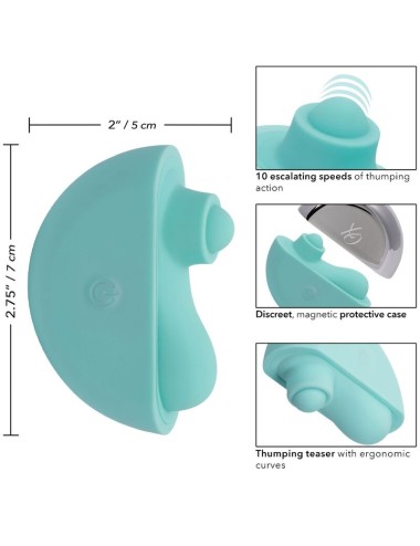 CALIFORNIA EXOTICS - OVATION ACCLAIM STIMULATOR AQUA GREEN