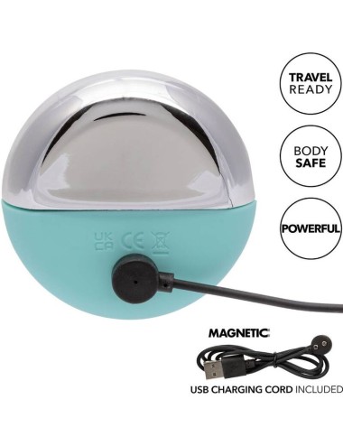 CALIFORNIA EXOTICS - OVATION RAVE STIMULATOR AQUA GREEN