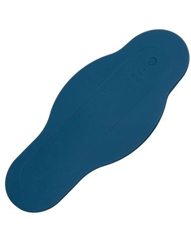 CALIFORNIA EXOTICS - RIDER MASSAGER DOUBLE MOTOR REMOTE CONTROL BLUE
