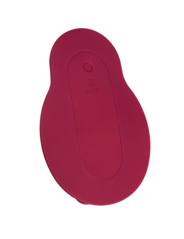 CALIFORNIA EXOTICS - RIDER MASSAGER DOUBLE MOTOR REMOTE CONTROL RED