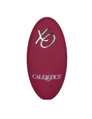 CALIFORNIA EXOTICS - RIDER MASSAGER DOUBLE MOTOR REMOTE CONTROL RED