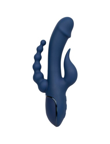 CALIFORNIA EXOTICS - VIBRATOR TRIPLE ORGASM BLUE