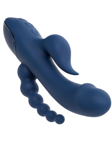 CALIFORNIA EXOTICS - VIBRATOR TRIPLE ORGASM BLUE