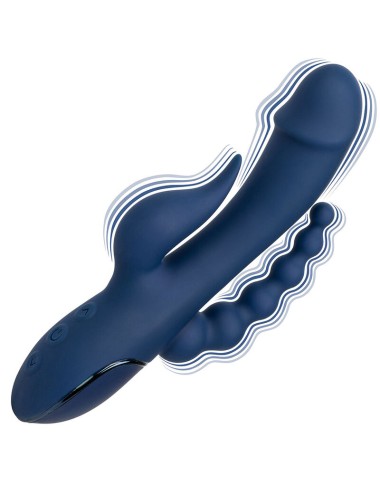 CALIFORNIA EXOTICS - VIBRATOR TRIPLE ORGASM BLUE