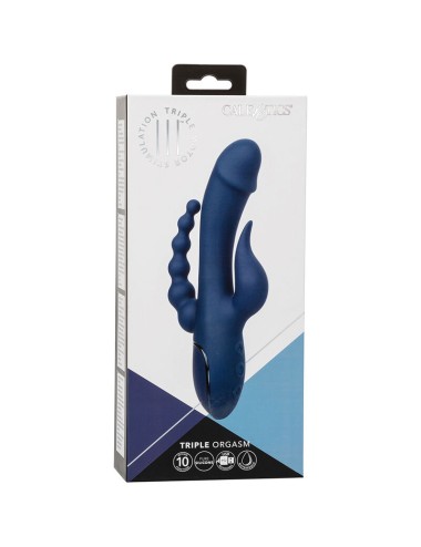 CALIFORNIA EXOTICS - VIBRATOR TRIPLE ORGASM BLUE