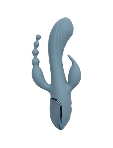 CALIFORNIA EXOTICS - VIBRATOR TRIPLE ECSTASY GREY