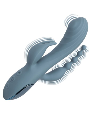 CALIFORNIA EXOTICS - VIBRATOR TRIPLE ECSTASY GREY