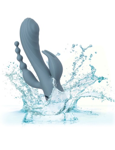 CALIFORNIA EXOTICS - VIBRATOR TRIPLE ECSTASY GREY