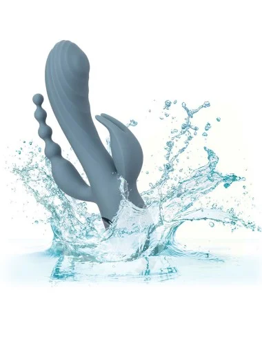 CALIFORNIA EXOTICS - VIBRATOR TRIPLE ECSTASY GREY