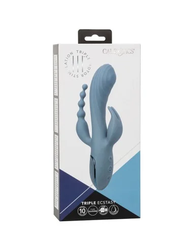 CALIFORNIA EXOTICS - VIBRATOR TRIPLE ECSTASY GREY