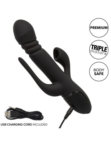 CALIFORNIA EXOTICS - VIBRATOR TRIPLE EUPHORIA BLACK