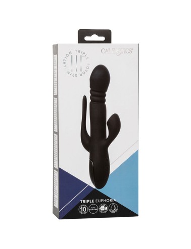CALIFORNIA EXOTICS - VIBRATOR TRIPLE EUPHORIA BLACK