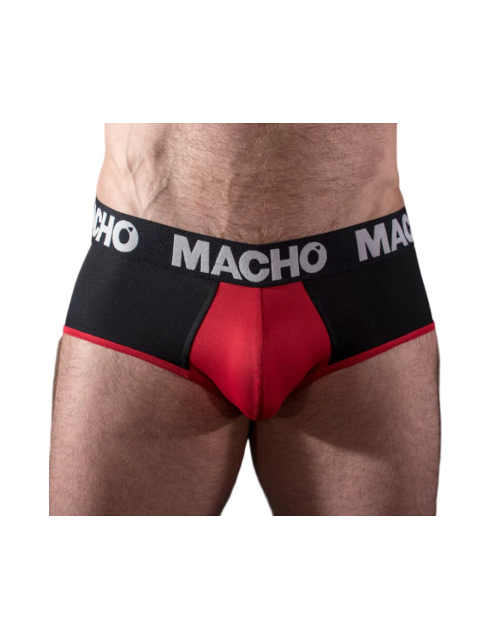 MACHO - MS26N SLIP BLACK/RED M MACHO - MS26N SLIP BLACK/RED M