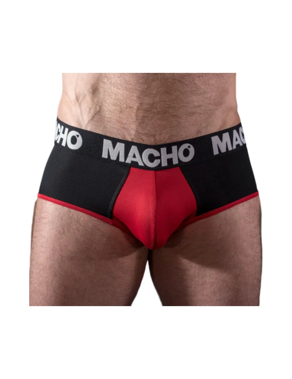 MACHO - MS26N SLIP BLACK/RED XL MACHO - MS26N SLIP BLACK/RED XL