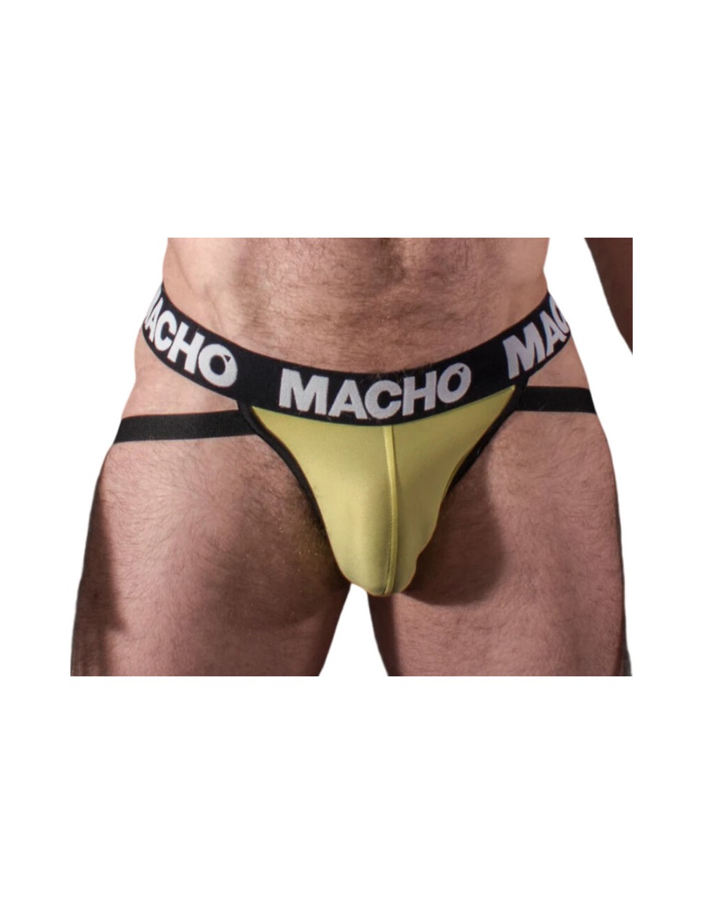 MACHO - MX25A JOCK LYCRA YELLOW M MACHO - MX25A JOCK LYCRA YELLOW M