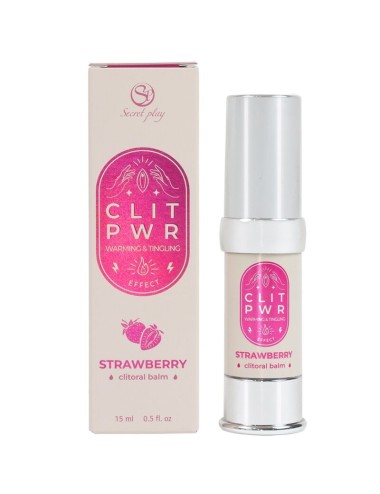 SECRET PLAY - CLIT PWR STRAWBERRY CLITORIS BALM