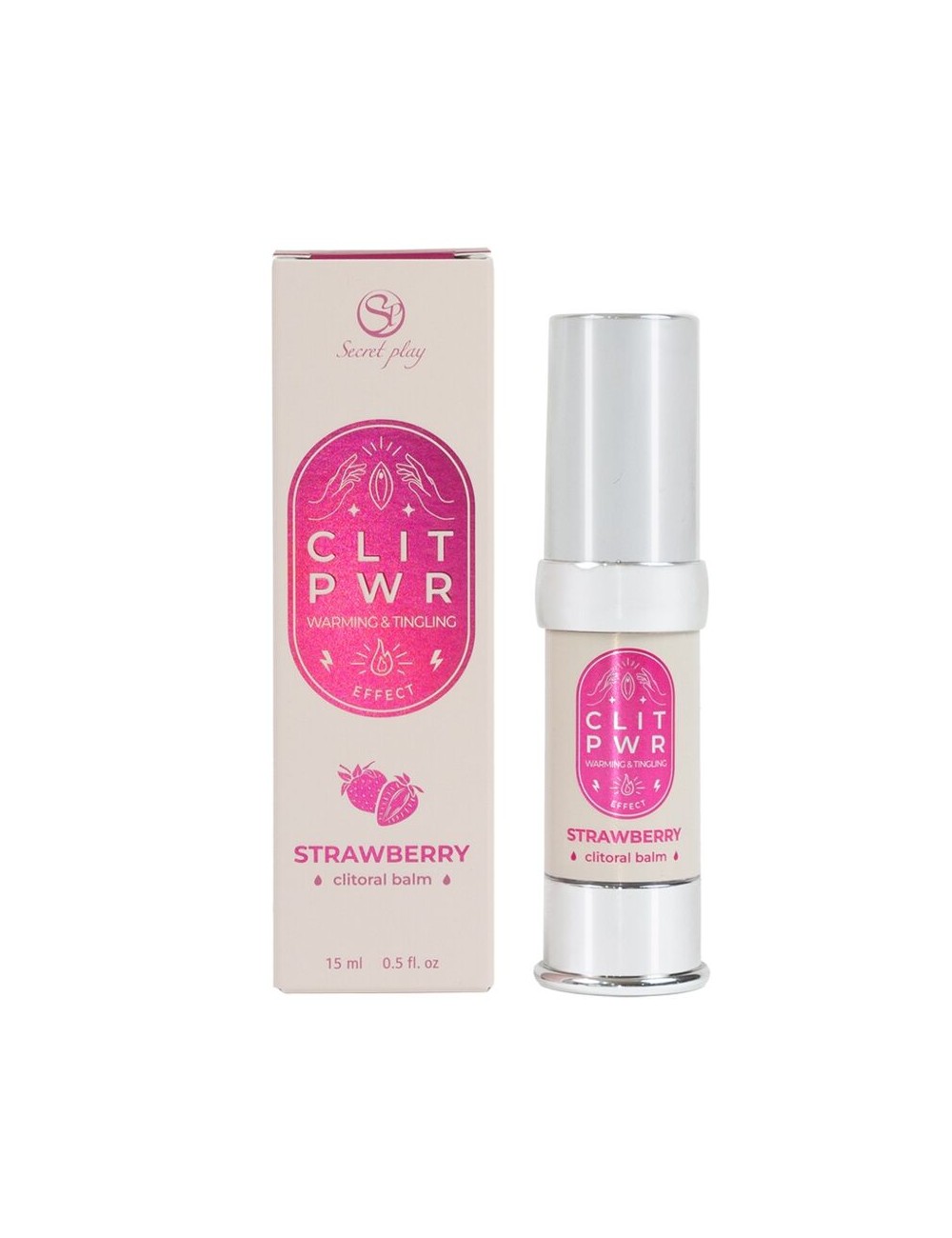 SECRET PLAY - CLIT PWR STRAWBERRY CLITORIS BALM SECRET PLAY - CLIT PWR STRAWBERRY CLITORIS BALM