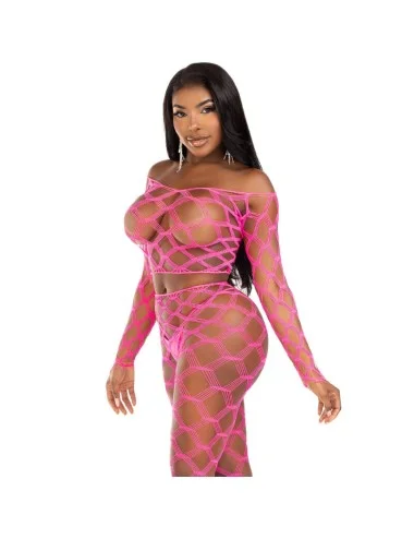 LEG AVENUE - TOP & LEGGINS HARDCORE FUCHSIA