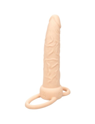 CALIFORNIA EXOTICS - PERFORMANCE MAXX RECHARGABLE DUAL PENETRATOR LIGHT SKIN