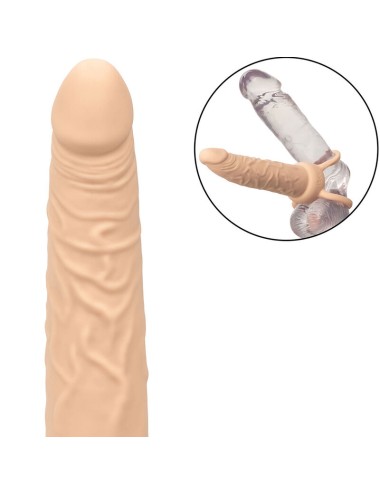 CALIFORNIA EXOTICS - PERFORMANCE MAXX RECHARGABLE DUAL PENETRATOR LIGHT SKIN