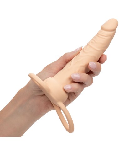 CALIFORNIA EXOTICS - PERFORMANCE MAXX RECHARGABLE DUAL PENETRATOR LIGHT SKIN