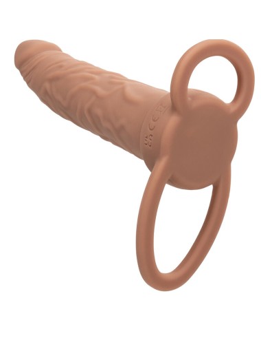 CALIFORNIA EXOTICS - PERFORMANCE MAXX RECHARGABLE DUAL PENETRATOR BROWN SKIN