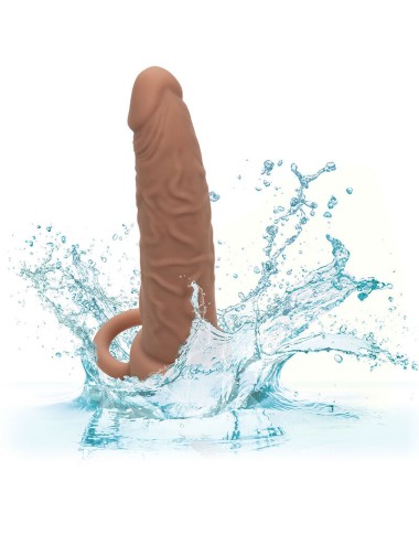 CALIFORNIA EXOTICS - PERFORMANCE MAXX RECHARGABLE DUAL PENETRATOR BROWN SKIN