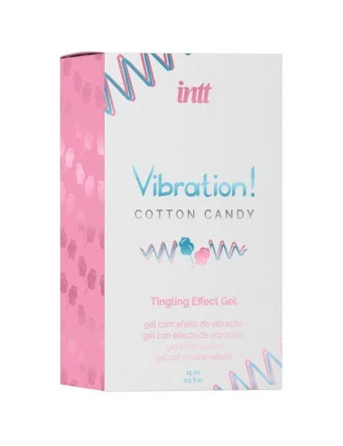 INTT - POWERFUL INTIMATE STIMULANT COTTON CANDY LIQUID VIBRATOR GEL 15 ML