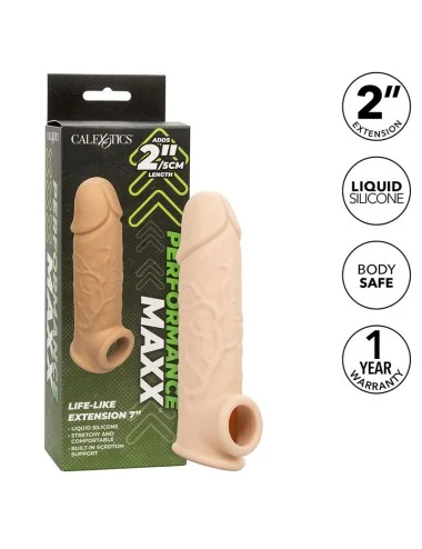 CALIFORNIA EXOTICS - PERFORMANCE MAXX LIFE-LIKE EXTENSION 7 LIGHT SKIN