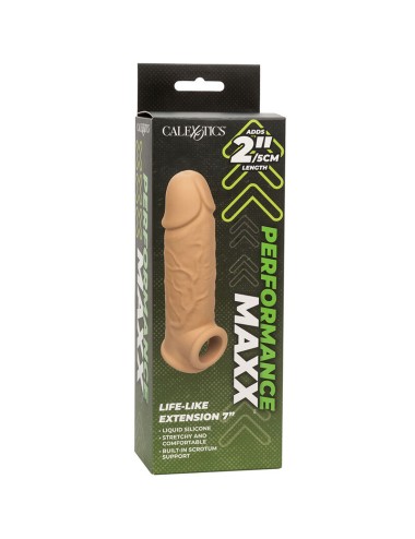 CALIFORNIA EXOTICS - PERFORMANCE MAXX LIFE-LIKE EXTENSION 7 LIGHT SKIN