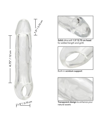 CALIFORNIA EXOTICS - PERFORMANCE MAXX CLEAR EXTENSION 6,5 TRANSPARENT