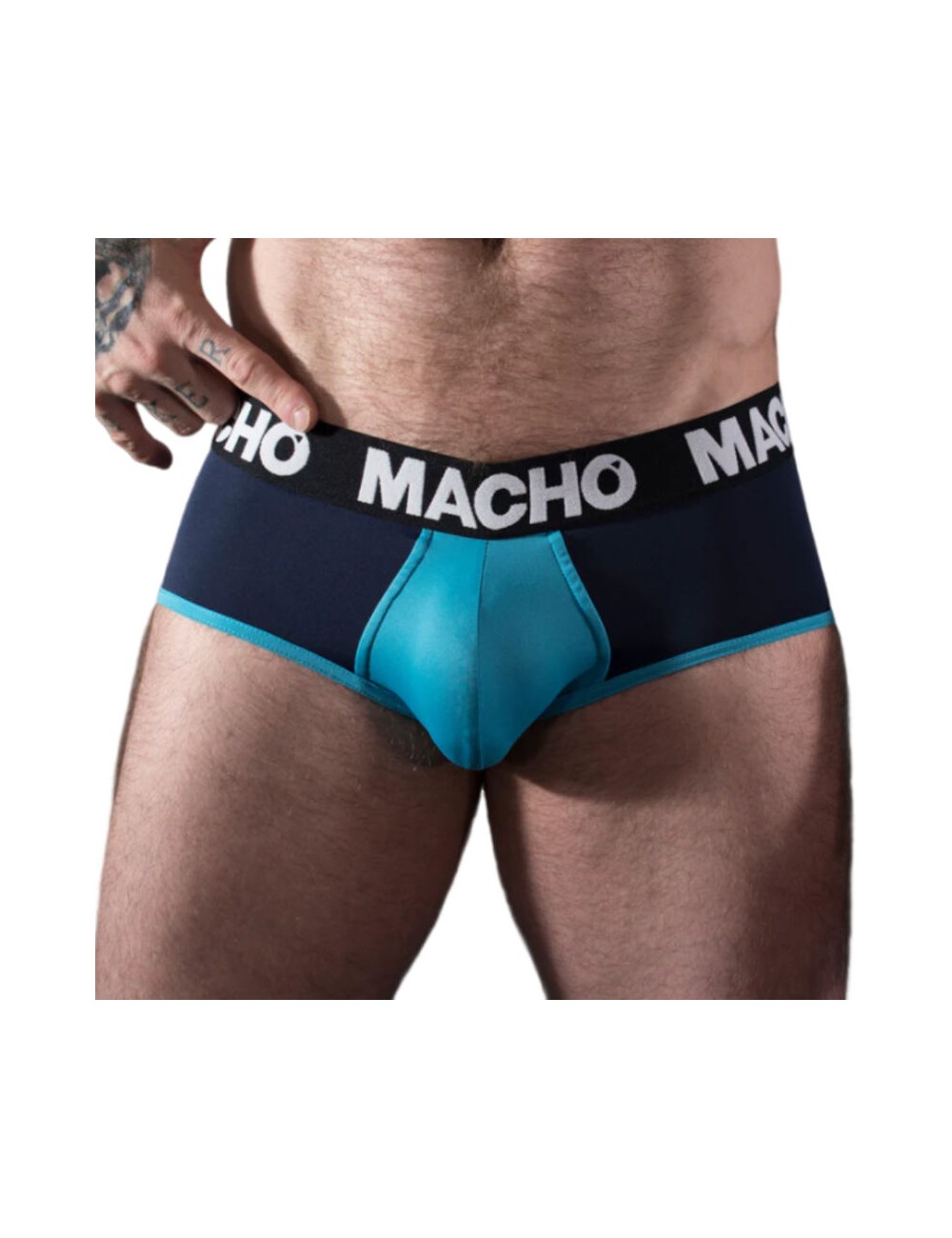 MACHO - MS26A SLIP BLUE/BLUE L MACHO - MS26A SLIP BLUE/BLUE L
