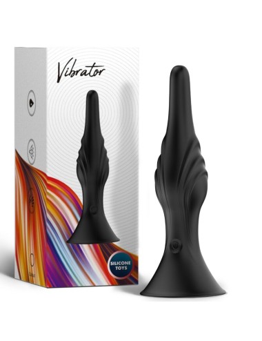 ARMONY - VIBRATOR & ANAL PLUG REMOTE CONTROL BLACK