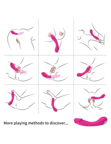 ARMONY - DILDO VIBRATOR G-SPOT SILICONE FUCHSIA