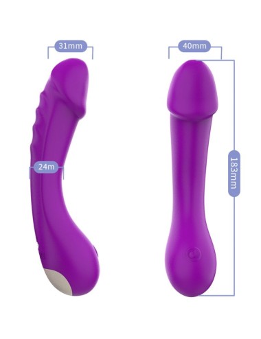 ARMONY - DILDO VIBRATOR G-SPOT SILICONE PURPLE