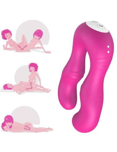 ARMONY - SERAPH VIBRATOR DOUBLE REMOTE CONTROL FUCHSIA